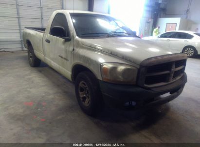 2006 DODGE RAM 1500 ST White  Gasoline 1D7HA16K06J178451 photo #1