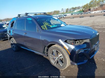 2021 BMW X7 XDRIVE40I Gray  Gasoline 5UXCW2C02M9G81168 photo #1