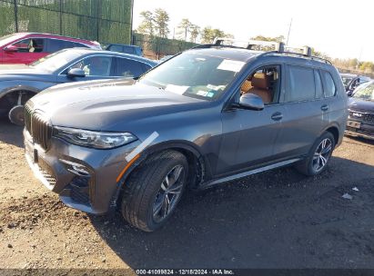 2021 BMW X7 XDRIVE40I Gray  Gasoline 5UXCW2C02M9G81168 photo #3