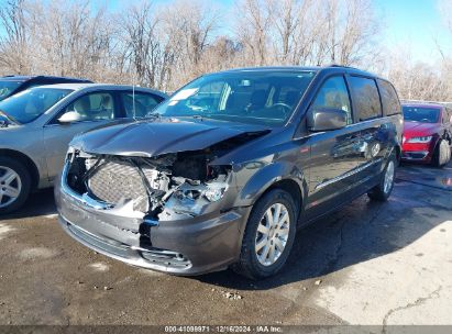 2016 CHRYSLER TOWN & COUNTRY TOURING Gray  Flexible Fuel 2C4RC1BG1GR197677 photo #3