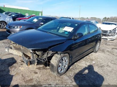 2017 HYUNDAI ELANTRA SE Black  Gasoline 5NPD74LF4HH061208 photo #3