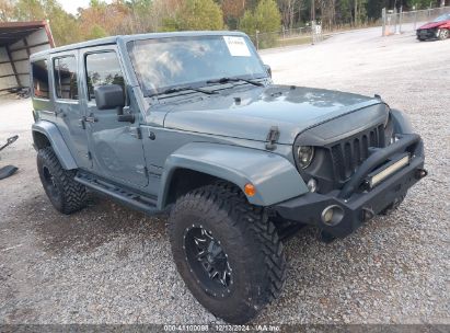 2014 JEEP WRANGLER UNLIMITED SPORT Gray  Flexible Fuel 1C4BJWDG9EL277042 photo #1