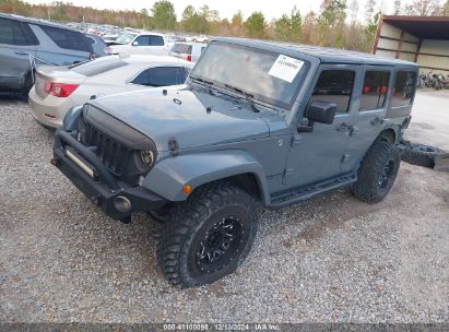 2014 JEEP WRANGLER UNLIMITED SPORT Gray  Flexible Fuel 1C4BJWDG9EL277042 photo #3