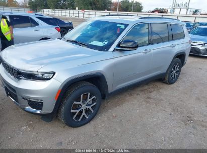 2024 JEEP GRAND CHEROKEE L LIMITED 4X4 Silver  Gasoline 1C4RJKBG5R8535494 photo #3