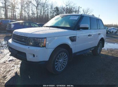 2011 LAND ROVER RANGE ROVER SPORT HSE White  Gasoline SALSF2D40BA711252 photo #3