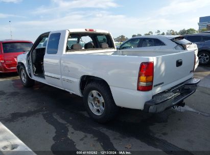 1999 GMC SIERRA 1500 SLE White  Gasoline 1GTEC19T3XZ540996 photo #4