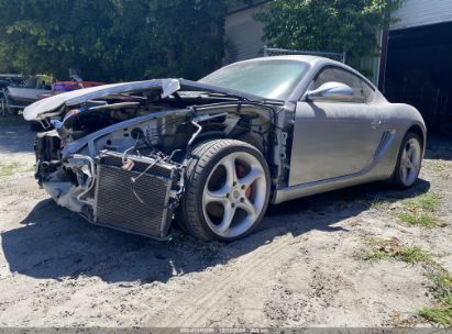 2010 PORSCHE CAYMAN S Silver  Gasoline WP0AB2A83AU780794 photo #3