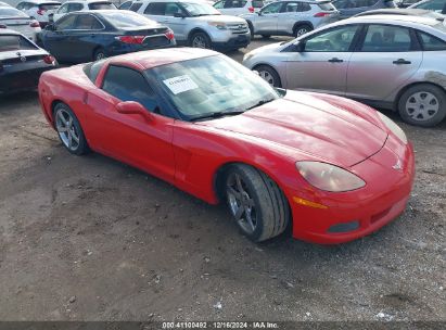 2009 CHEVROLET CORVETTE Red  Gasoline 1G1YY26W395100671 photo #1