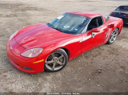 2009 CHEVROLET CORVETTE Red  Gasoline 1G1YY26W395100671 photo #3