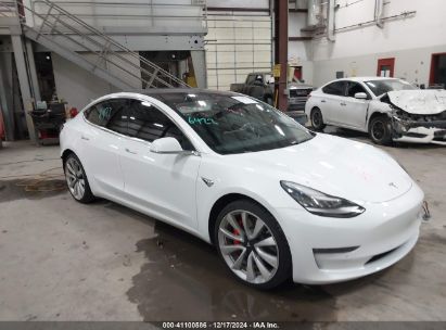 2018 TESLA MODEL 3 LONG RANGE/PERFORMANCE White  Electric 5YJ3E1EB3JF084493 photo #1