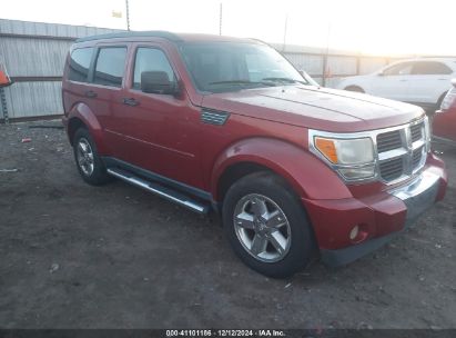 2009 DODGE NITRO SE Maroon  Gasoline 1D8GT28K69W500764 photo #1