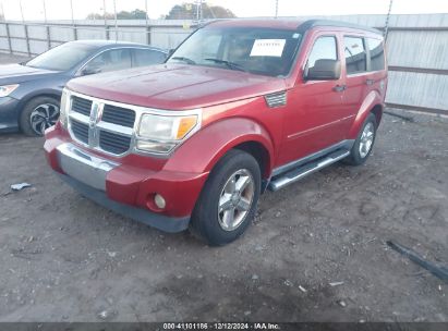 2009 DODGE NITRO SE Maroon  Gasoline 1D8GT28K69W500764 photo #3