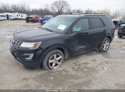 2016 FORD EXPLORER XLT Black  Gasoline 1FM5K8DHXGGD01127 photo #3