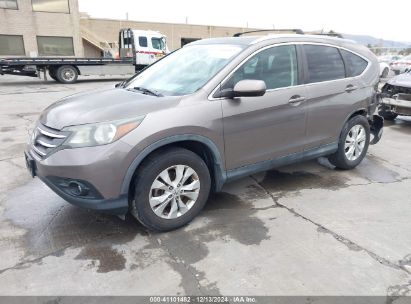 2013 HONDA CR-V EX-L Dark Brown  Gasoline 5J6RM3H70DL047669 photo #3