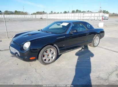 2003 FORD THUNDERBIRD Black  Gasoline 1FAHP60A83Y106508 photo #3