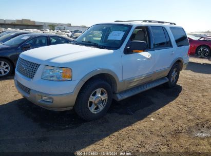 2006 FORD EXPEDITION EDDIE BAUER/KING RANCH White  Gasoline 1FMFU17576LA72080 photo #3