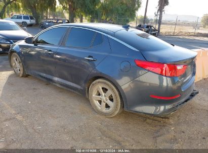 2015 KIA OPTIMA LX Gray  Gasoline KNAGM4A74F5584112 photo #4