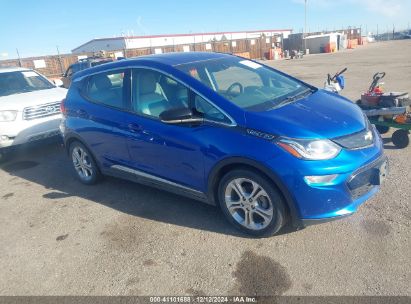 2017 CHEVROLET BOLT EV LT Blue  Electric 1G1FW6S02H4168521 photo #1