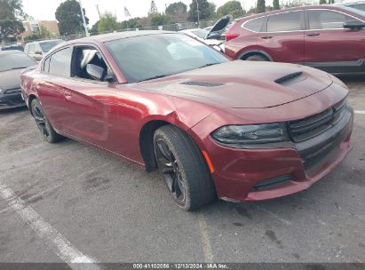 2017 DODGE CHARGER SE RWD Burgundy  Flexible Fuel 2C3CDXBG3HH642857 photo #1