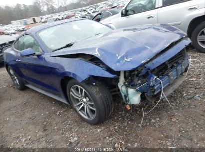 2015 FORD MUSTANG ECOBOOST Dark Blue  Gasoline 1FA6P8TH8F5346885 photo #1