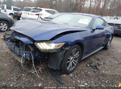 2015 FORD MUSTANG ECOBOOST Dark Blue  Gasoline 1FA6P8TH8F5346885 photo #3