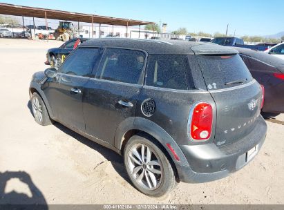 2013 MINI COUNTRYMAN COOPER Gray  Gasoline WMWZB3C58DWM09115 photo #4