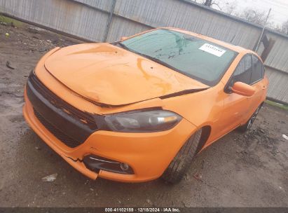 2013 DODGE DART SXT Orange  Gasoline 1C3CDFBAXDD331746 photo #3