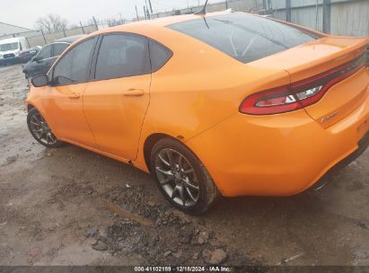 2013 DODGE DART SXT Orange  Gasoline 1C3CDFBAXDD331746 photo #4