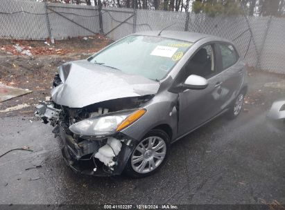 2012 MAZDA MAZDA2 SPORT Gray  Gasoline JM1DE1KY7C0144581 photo #3