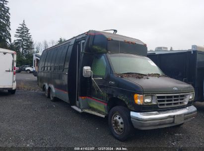 1995 FORD ECONOLINE E350 CUTAWAY VAN Black  Gasoline 1FDKE30G5SHC00025 photo #1