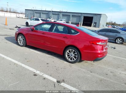 2020 FORD FUSION SE Maroon  Gasoline 3FA6P0HD4LR124019 photo #4