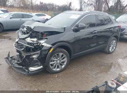 2023 BUICK ENCORE GX ESSENCE AWD Black  Gasoline KL4MMGSL7PB104001 photo #3