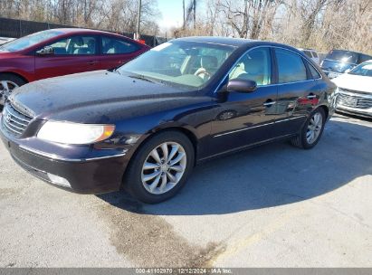 2006 HYUNDAI AZERA LIMITED/SE Purple  Gasoline KMHFC46F86A059610 photo #3