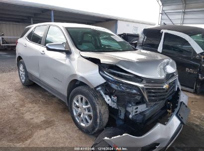 2022 CHEVROLET EQUINOX AWD 2FL Silver  Gasoline 3GNAXTEV4NL137448 photo #1