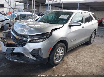 2022 CHEVROLET EQUINOX AWD 2FL Silver  Gasoline 3GNAXTEV4NL137448 photo #3