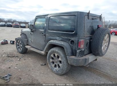 2013 JEEP WRANGLER SAHARA Black  Flexible Fuel 1C4AJWBG4DL570473 photo #4