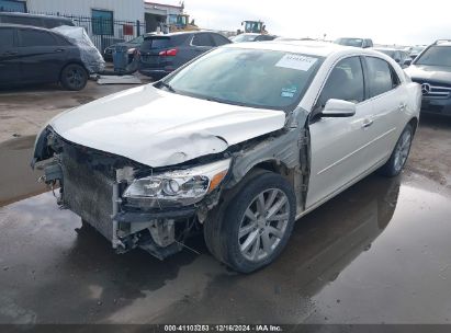 2013 CHEVROLET MALIBU 2LT White  Gasoline 1G11E5SA5DF193590 photo #3