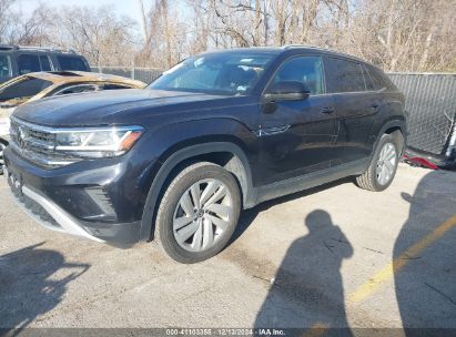 2022 VOLKSWAGEN ATLAS CROSS SPORT 3.6L V6 SE W/TECHNOLOGY Black  Gasoline 1V2HE2CA6NC217450 photo #3