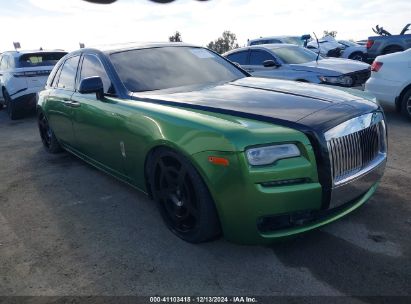 2015 ROLLS-ROYCE GHOST Green  gas SCA664S50FUX53383 photo #1