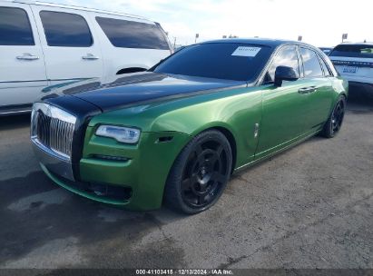 2015 ROLLS-ROYCE GHOST Green  gas SCA664S50FUX53383 photo #3