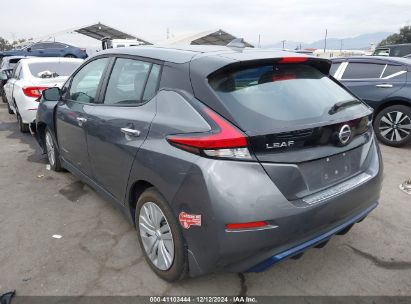 2018 NISSAN LEAF S Gray  Electric 1N4AZ1CPXJC315340 photo #4