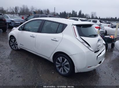 2016 NISSAN LEAF SV White  Electric 1N4BZ0CP8GC312282 photo #4