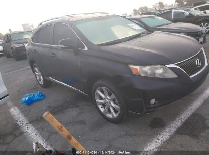 2010 LEXUS RX 350 Blue  Gasoline 2T2ZK1BA5AC035181 photo #1