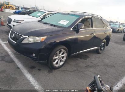 2010 LEXUS RX 350 Blue  Gasoline 2T2ZK1BA5AC035181 photo #3