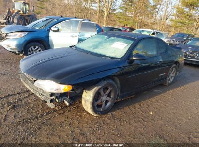 2004 CHEVROLET MONTE CARLO SS SUPERCHARGED Black  Gasoline 2G1WZ151449205199 photo #3