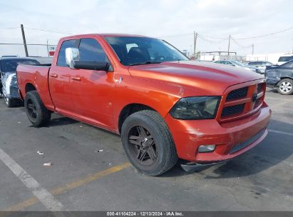 2009 DODGE RAM 1500 SLT/SPORT/TRX Orange  Gasoline 1D3HB18T29S722712 photo #1