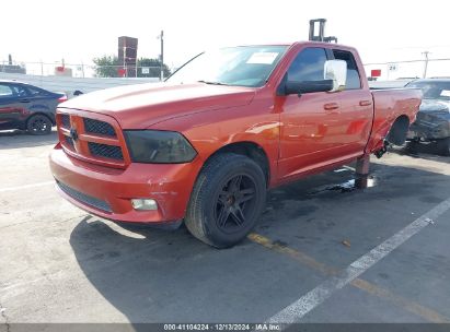 2009 DODGE RAM 1500 SLT/SPORT/TRX Orange  Gasoline 1D3HB18T29S722712 photo #3