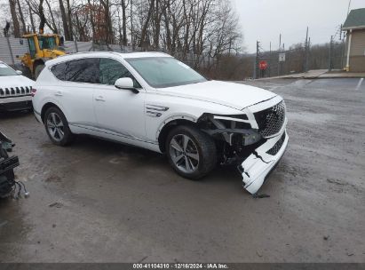 2022 GENESIS GV80 2.5T AWD White  Gasoline KMUHBDSB4NU077597 photo #1