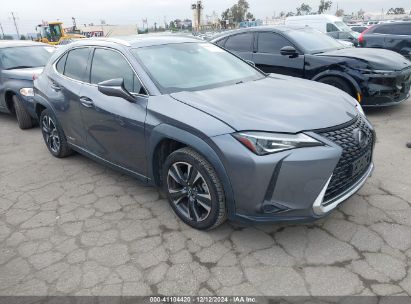 2019 LEXUS UX 250H Gray  hybrid engine JTHU9JBH4K2003974 photo #1