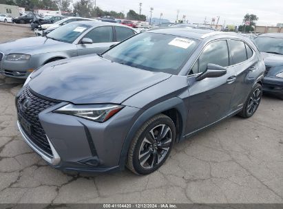 2019 LEXUS UX 250H Gray  hybrid engine JTHU9JBH4K2003974 photo #3